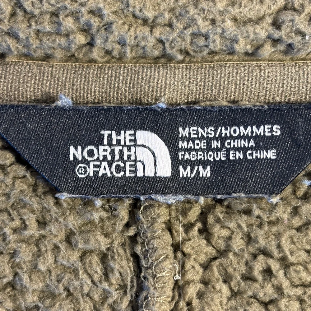 The North Face Campshire Sherpa Fleece Vest Olive Green Mens M
